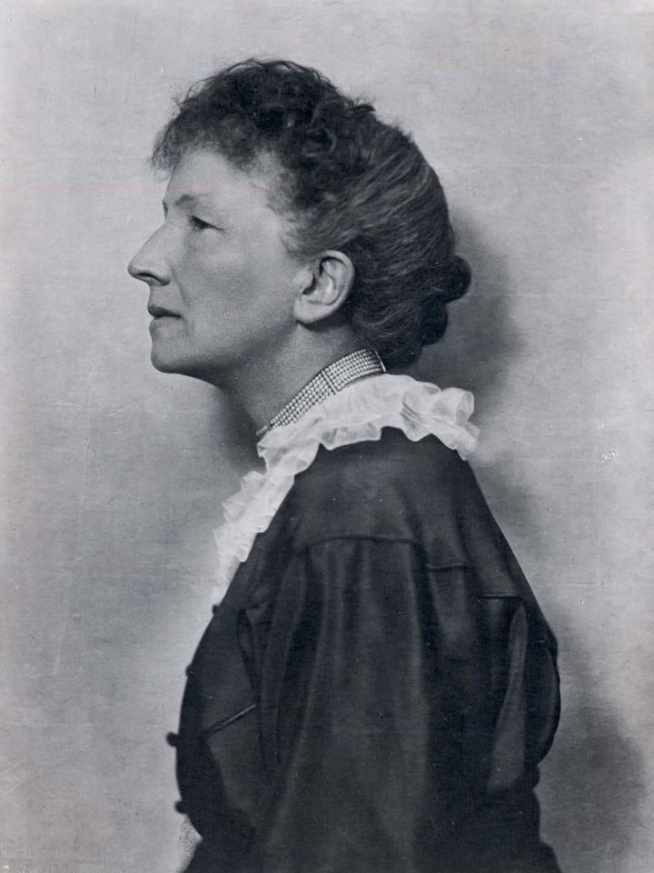 Porträt von Anna Zanders, einer Tochter von Werner von Siemens.