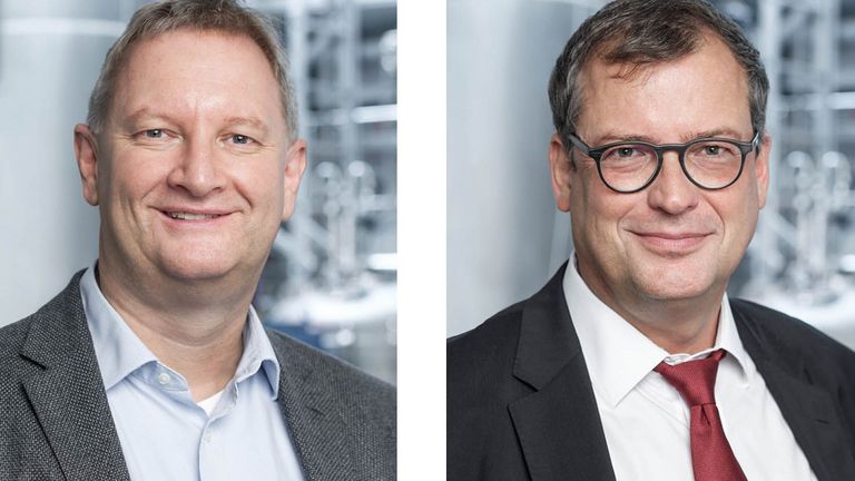 Prof. Bernd Pichler und Gerald Haug