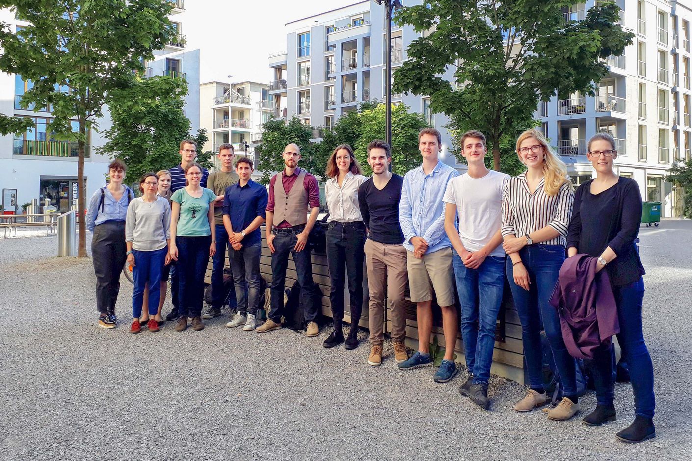 Photo of the outstanding young academics who were awarded an Excellence Fellowship from the Werner Siemens Foundation.