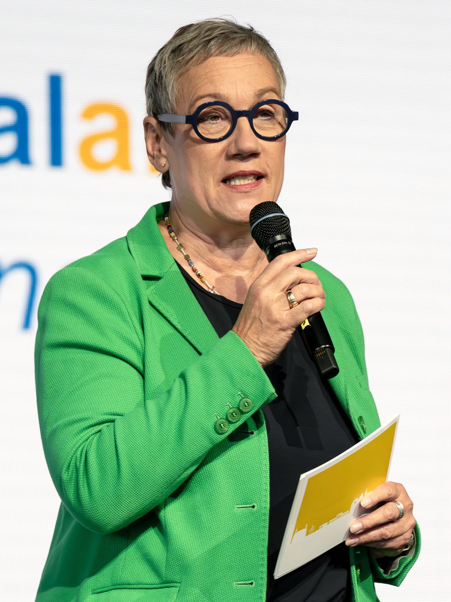 Aachens Oberbürgermeisterin Sibylle Keupen freut sich auf «catalaix»-Startups. Aachens Oberbürgermeisterin Sibylle Keupen