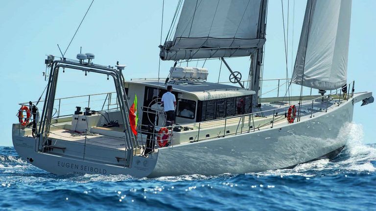 Photo of the research vessel “Eugen Seibold”