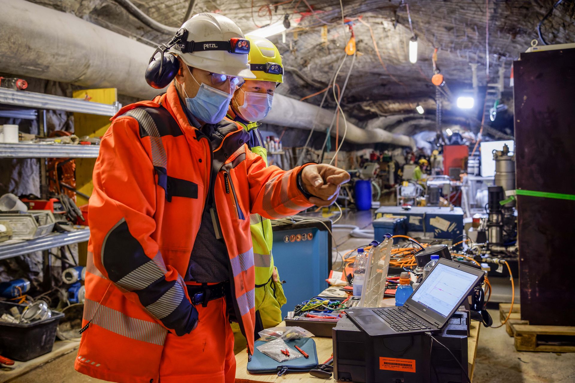 In the Bedretto Underground Lab.